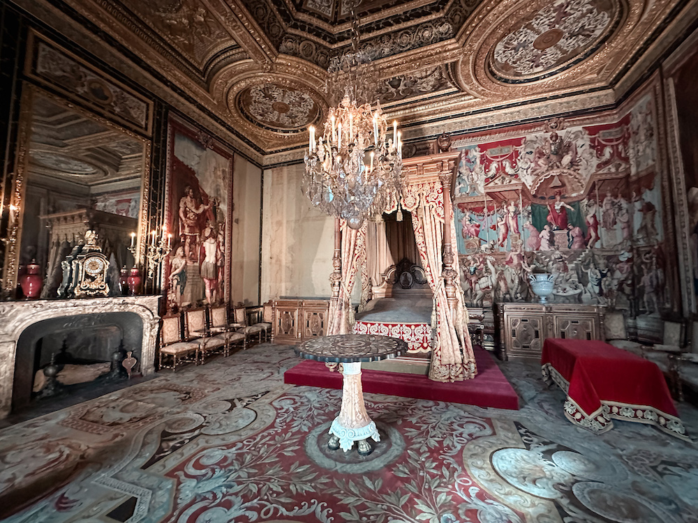 Interior of Chateau de Fontainebleau