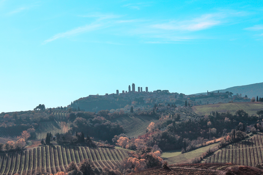 View of San Gimignano