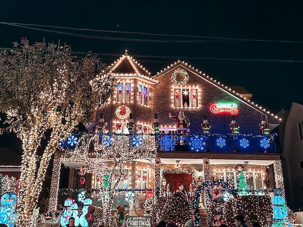 Christmas Lights in Dyker Heights