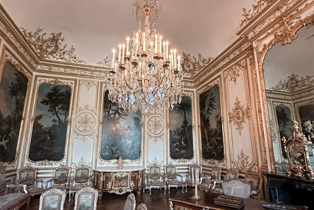 Interior of Chateau de Chantilly