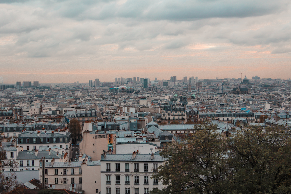 View of Paris from Montmartre