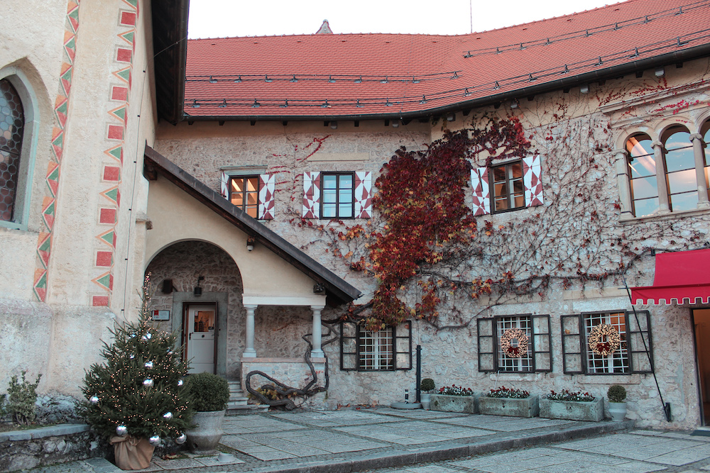 Inside Bled Castle