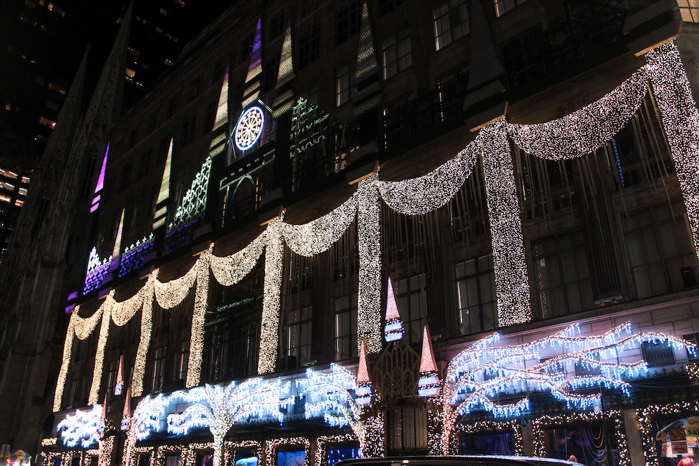 Saks Fifth Avenue Christmas Lights