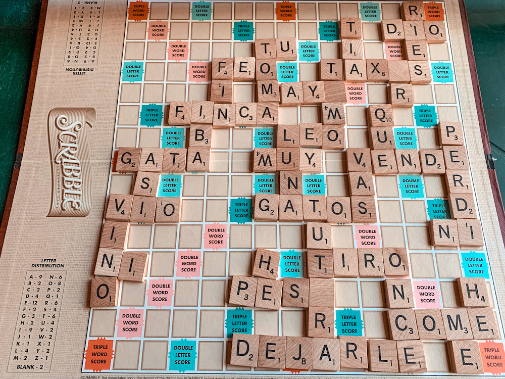 Scrabble in Spanish