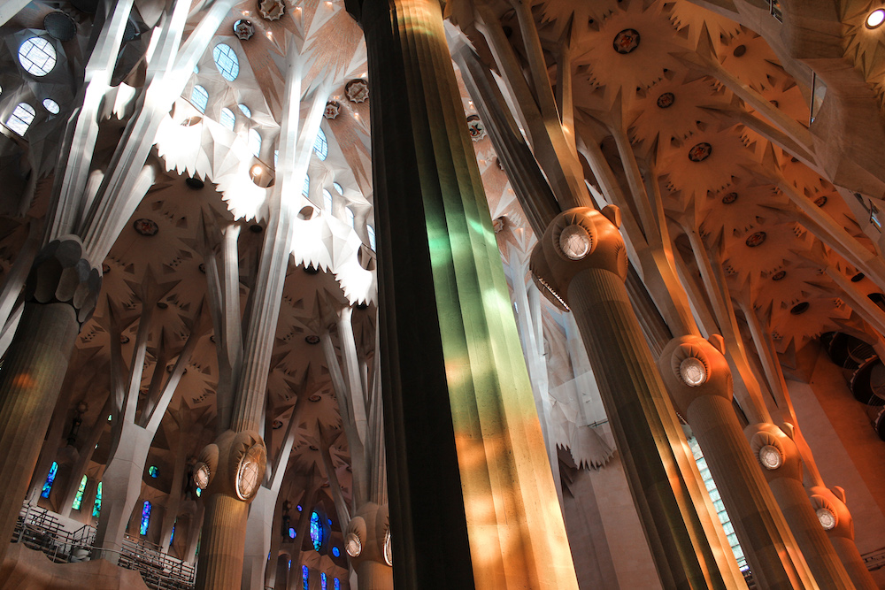Inside Sagrada Familia
