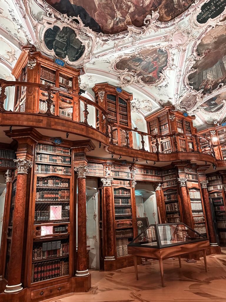 Inside the Abbey Library of Saint Gall