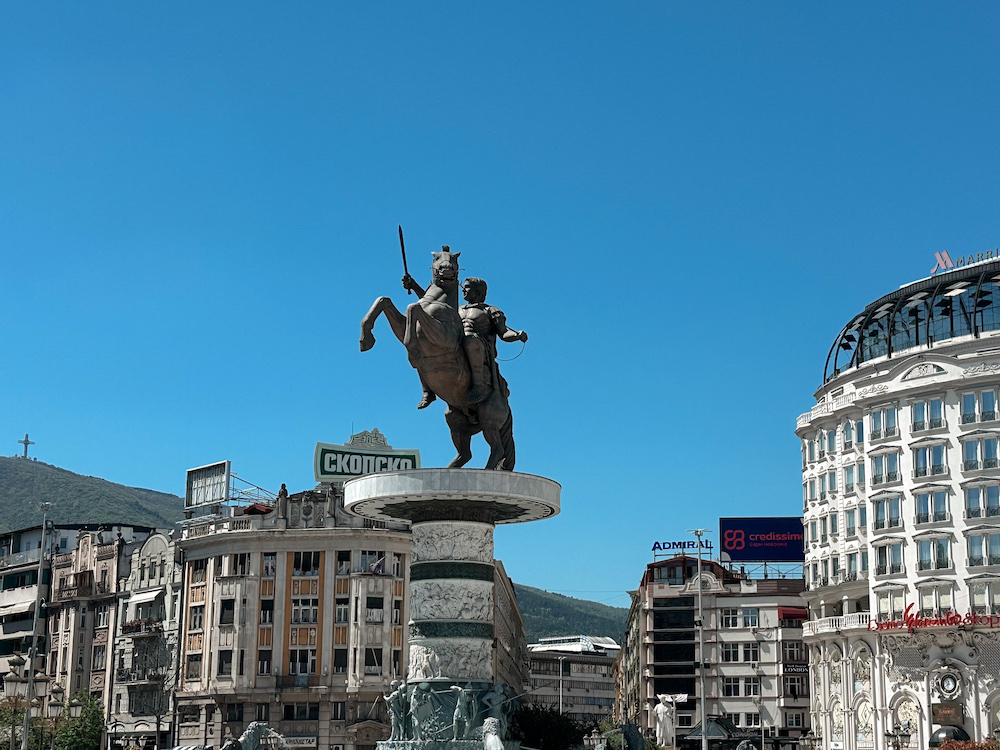 Alexander the Great in Skopje