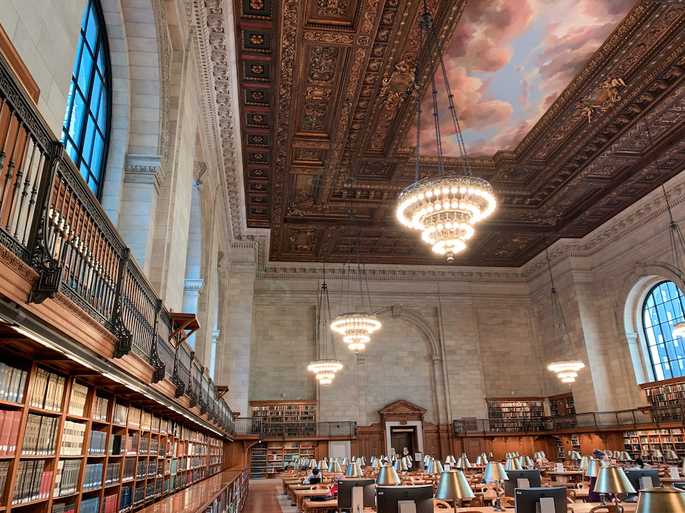 Visiting the New York Public Library