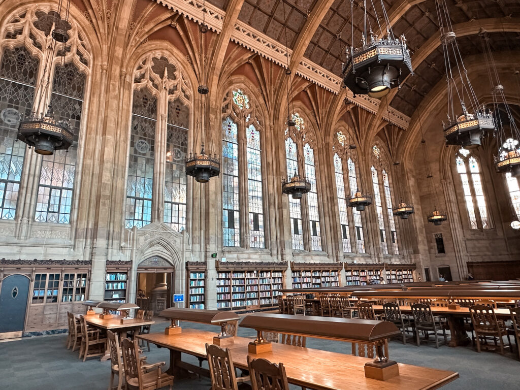 Graduate Reading Room at the Suzzallo Library